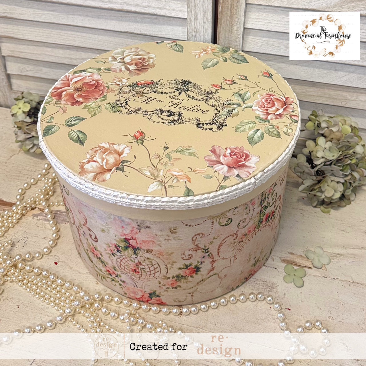 Double Delight Decoupage Fiber Paper Set - Blushing Bloom