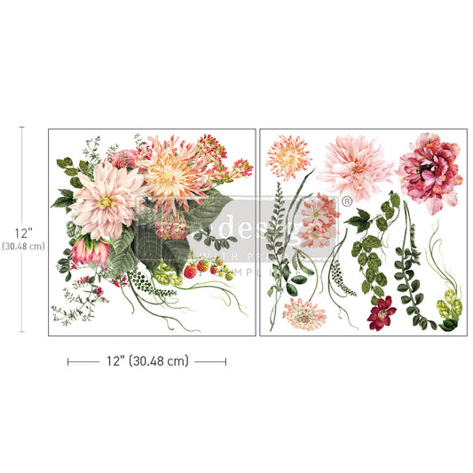My Favorite Dahlia - Maxi Transfer - Redesign with Prima - Limited Release