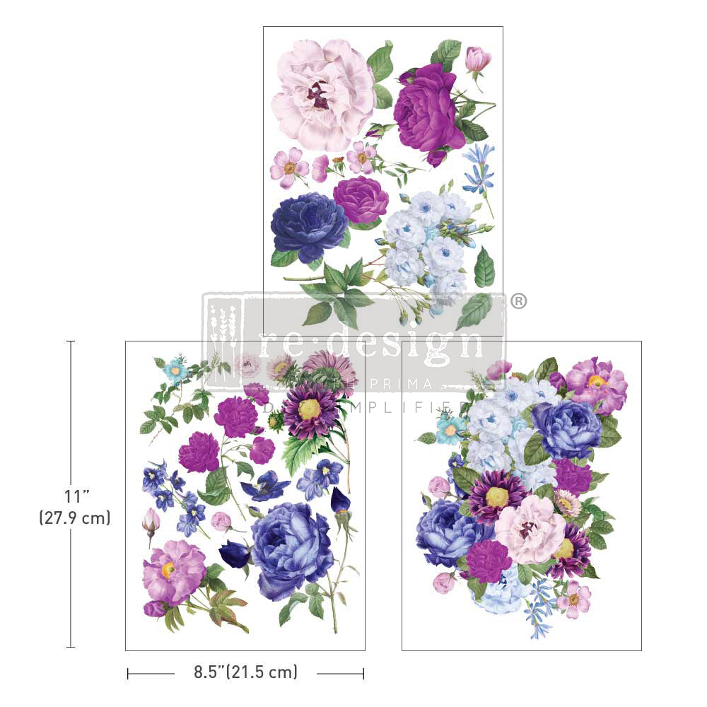 Opulent Florals Middy Transfers - Redesign with Transfers - Decor Transfers