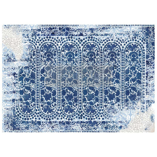The Blue House - A1 DECOUPAGE FIBER - Limited Release