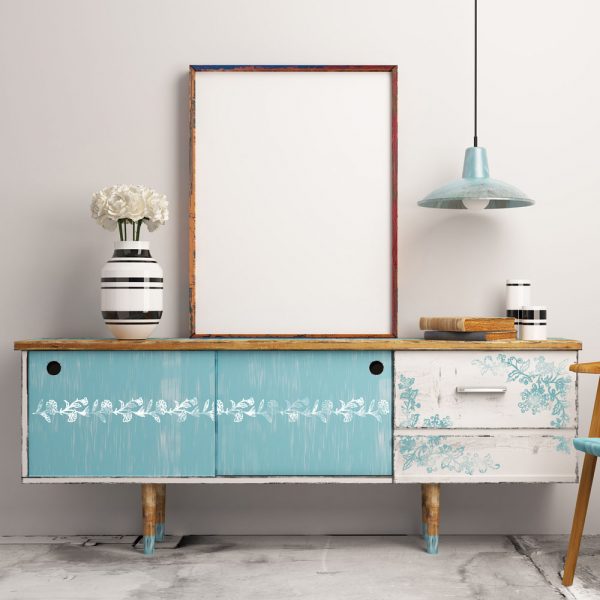 BOLD BRANCHES – 12″X12″ (7 PCS) Decor Stamps by redesign with Prima!