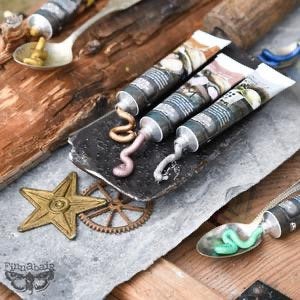 White Gold Prima Art Alchemy Metallique Decor Furniture Wax!