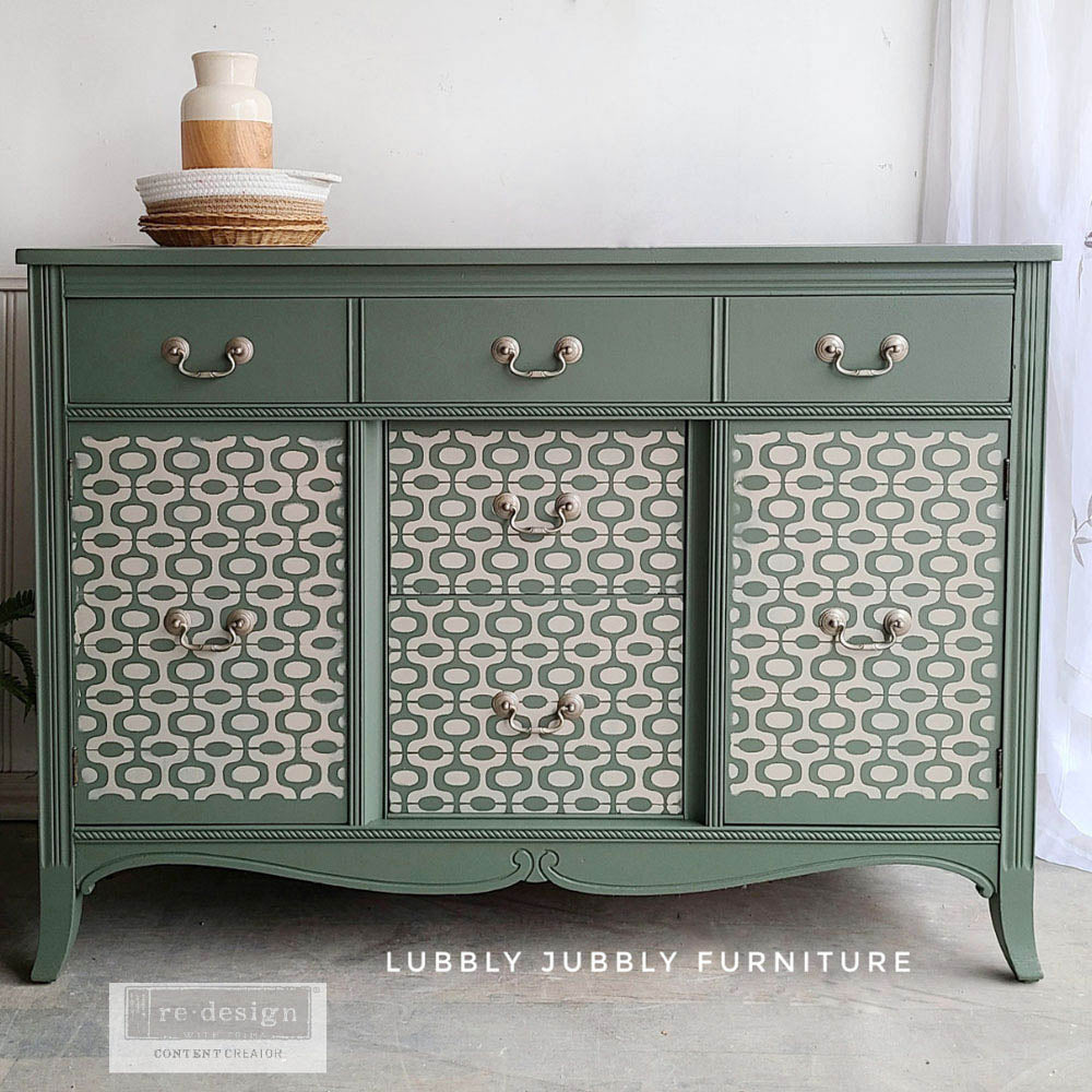 Midcentury Vibes - Stencil 20"x16" by Redesign with Prima!