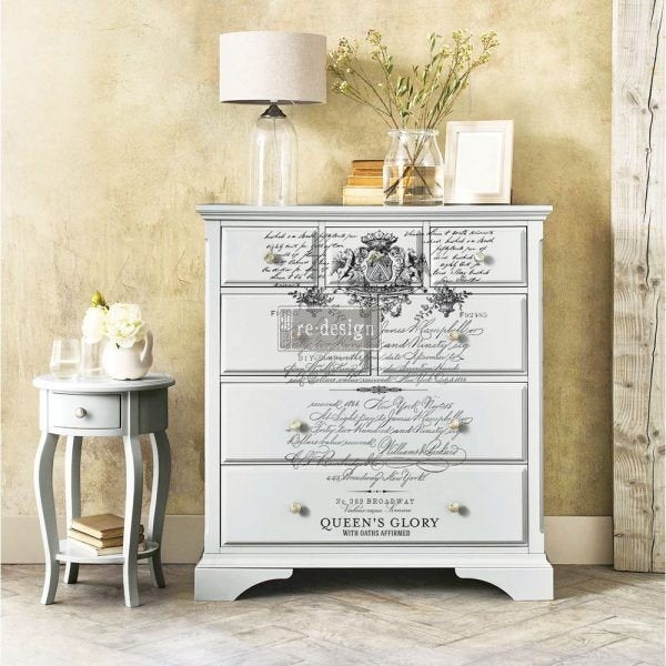 Parisian Letter Decor Transfer by Redesign with Prima