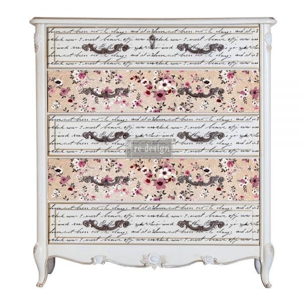 Neverending Story - Rub-On Furniture Decor Transfer by Redesign with Prima!