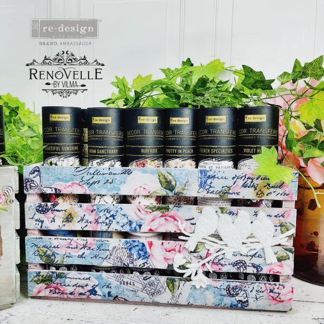 Bohemian Solstice - Rub-On Furniture Decal Mini-Transfer by Redesign with Prima!