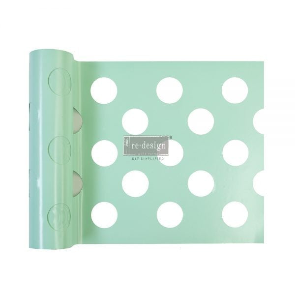 MULTI-LARGE DOT Stick and Style stencil! 7 inches wide by 3 yards length