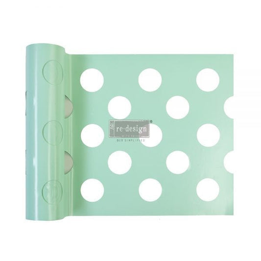 MULTI-LARGE DOT Stick and Style stencil! 7 inches wide by 3 yards length