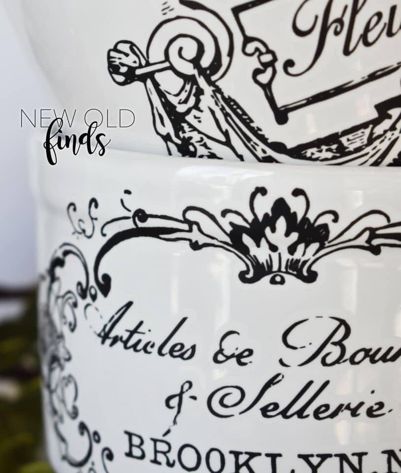 Classic Vintage Labels - Rub-On Furniture Decal Transfer by Redesign with Prima!
