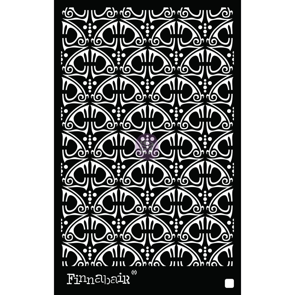 SWIRLY FLORALS stencil by Finnabair - Reedesign with Prima – 6"X9"