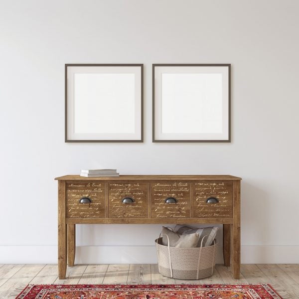 SCRIPT - Decor Stencil 18×21 by redesign with Prima!