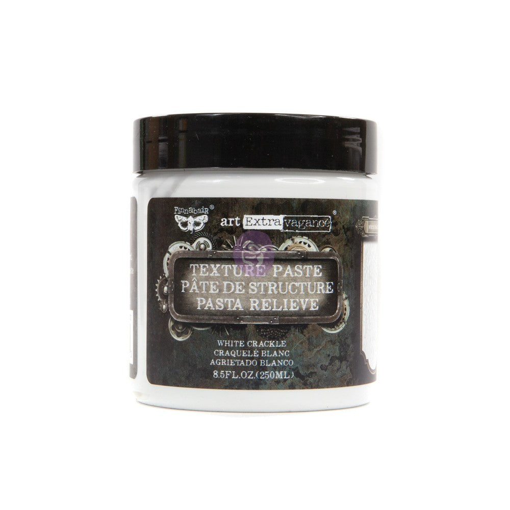 White Crackle - Art Extravagence Texture Paste by Finnabair!