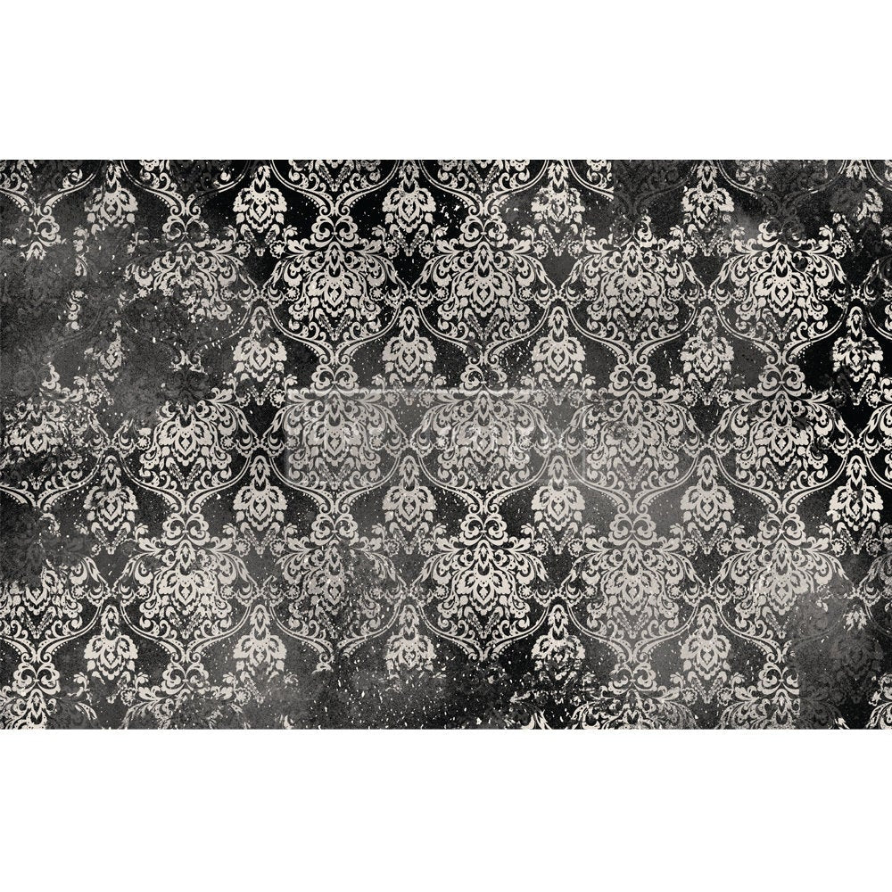 Dark Damask - Decoupage Paper