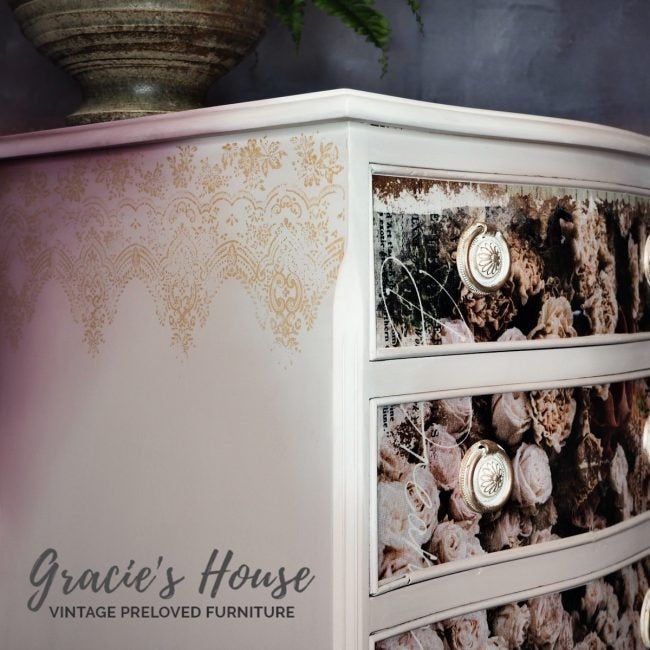Vintage Wallpaper Clearly-Aligned Decor Stamps by redesign with Prima!