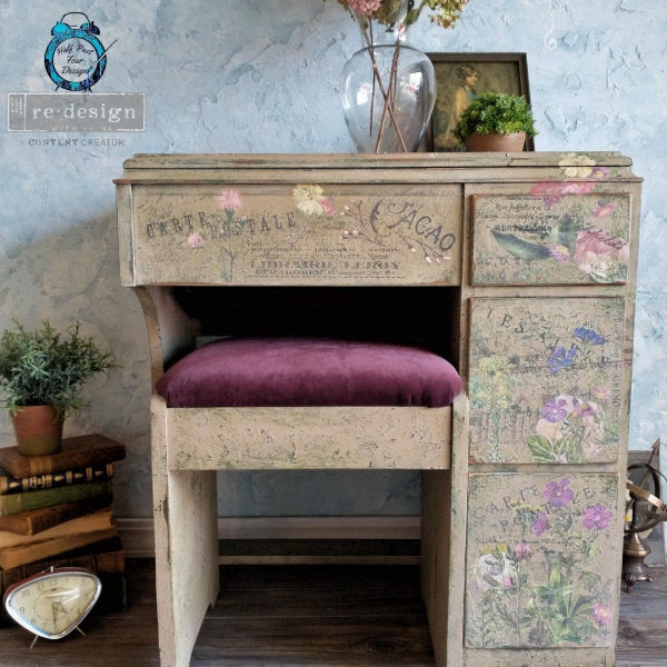 Floral Collection - Decal Transfer by Redesign with Prima!