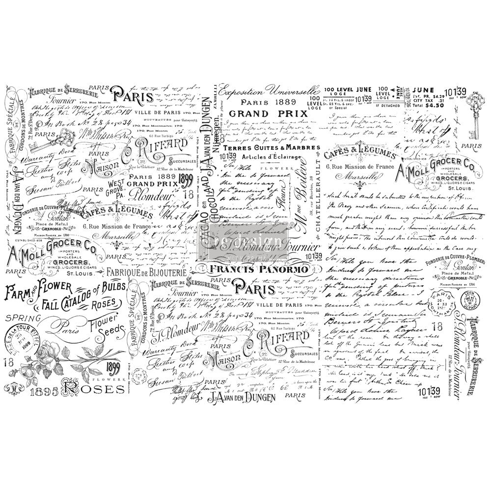 Zoey - Decoupage Paper