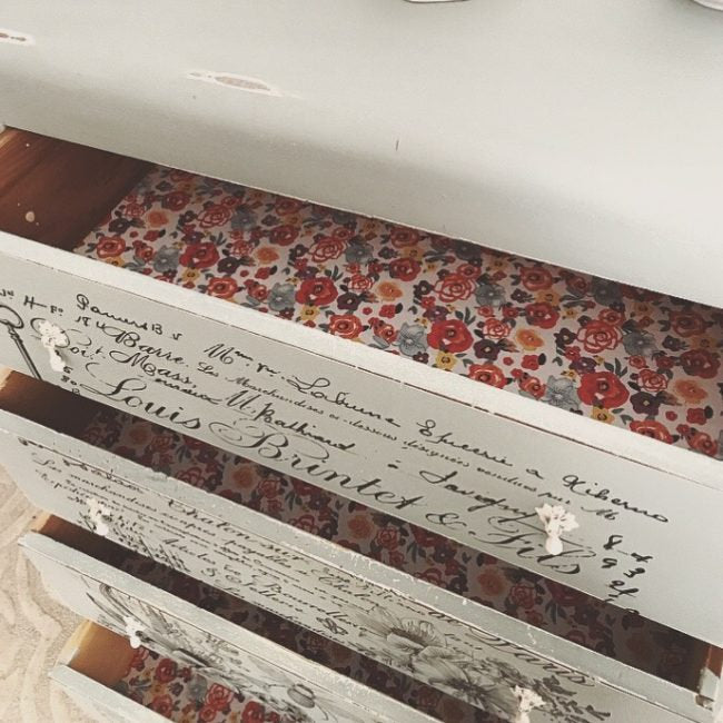 Lovely Ledger - Rub-On Furniture Decal Transfer by Redesign with Prima!