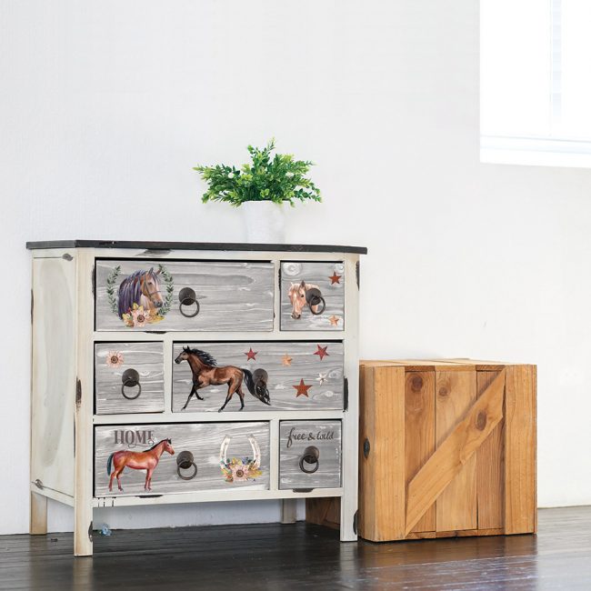 Wild Soul - Rub-On Furniture Decal Mini-Transfer by Redesign with Prima!