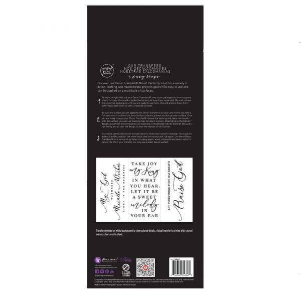 Scripture - Mini Transfer