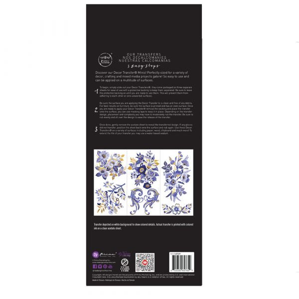 Juliet - Rub-On Furniture Decal Mini-Transfer by Redesign with Prima!