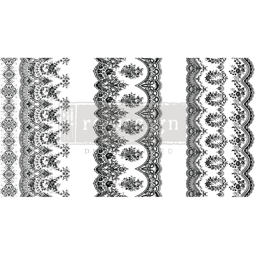 Vintage Wallpaper II - Rub-On Decor Mini-Transfer by Redesign with Prima!