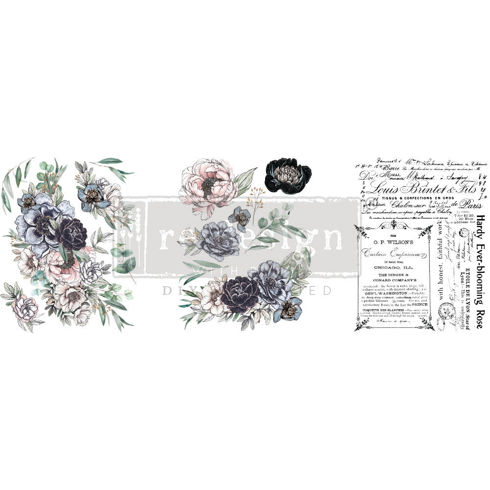 In the Meadows - Rub-On Decor Middy-Transfer by Redesign with Prima!