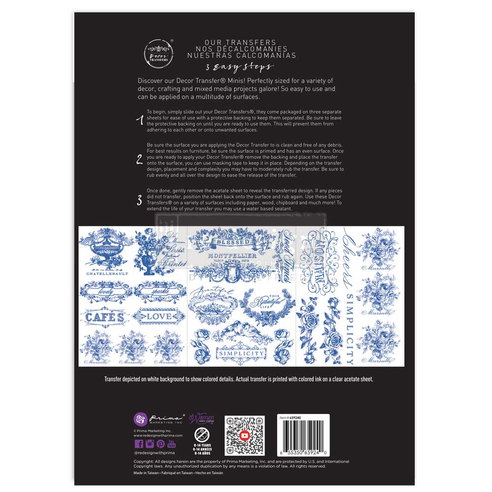 Lovely Labels - Middy Transfer