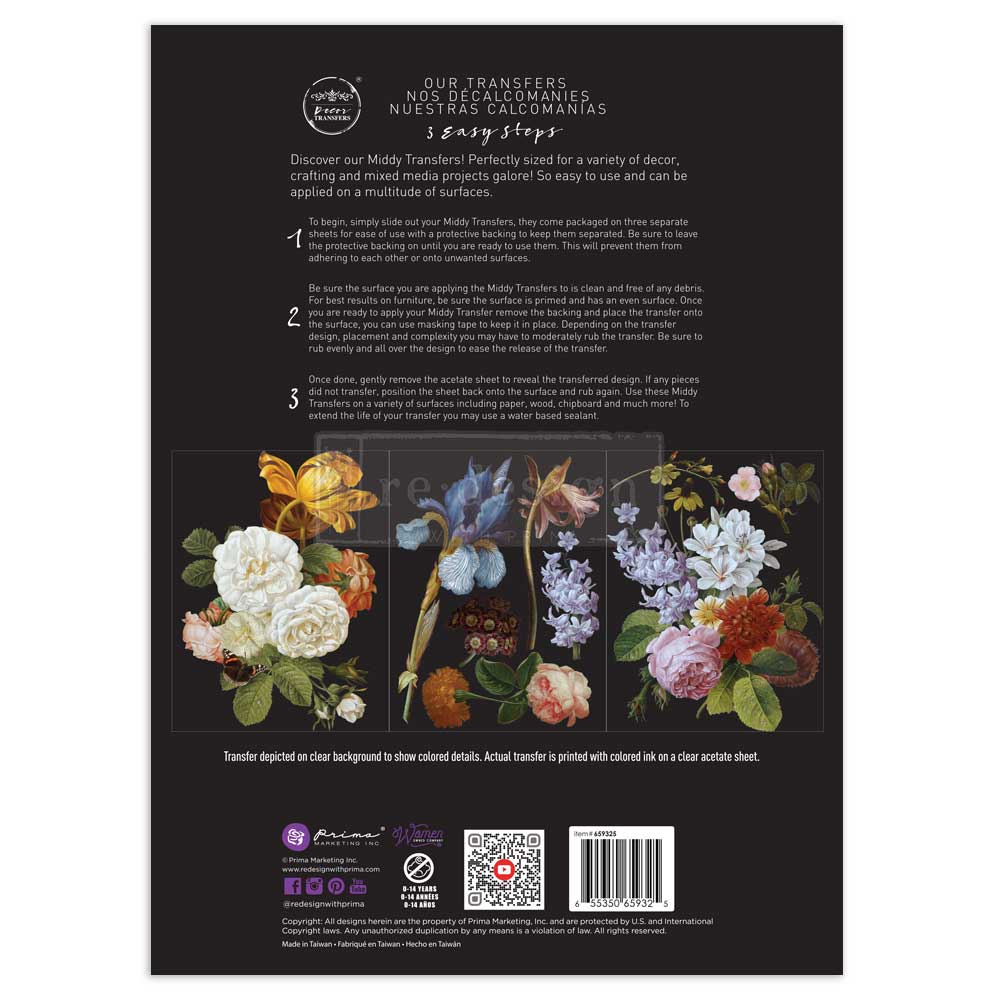 Blossomed Beauties - Middy Transfer