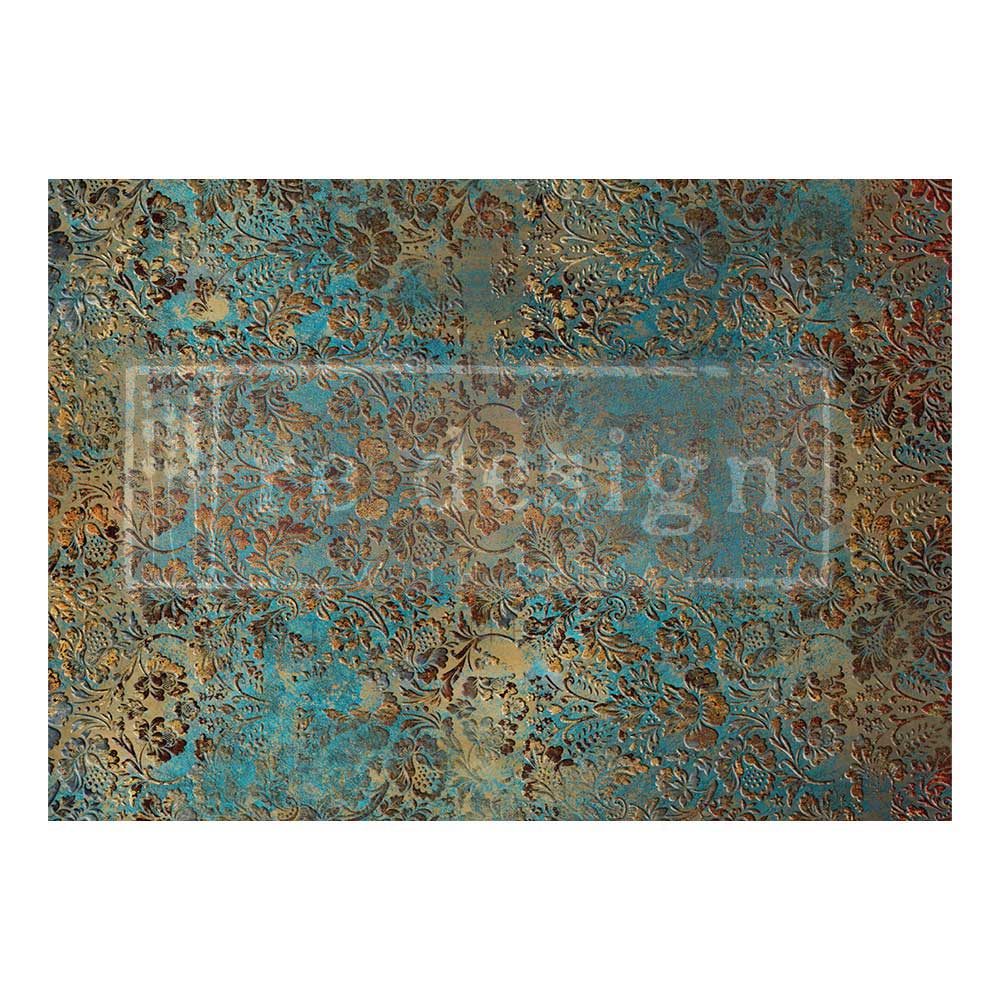 Aged Patina - A1 Decoupage Fiber Paper