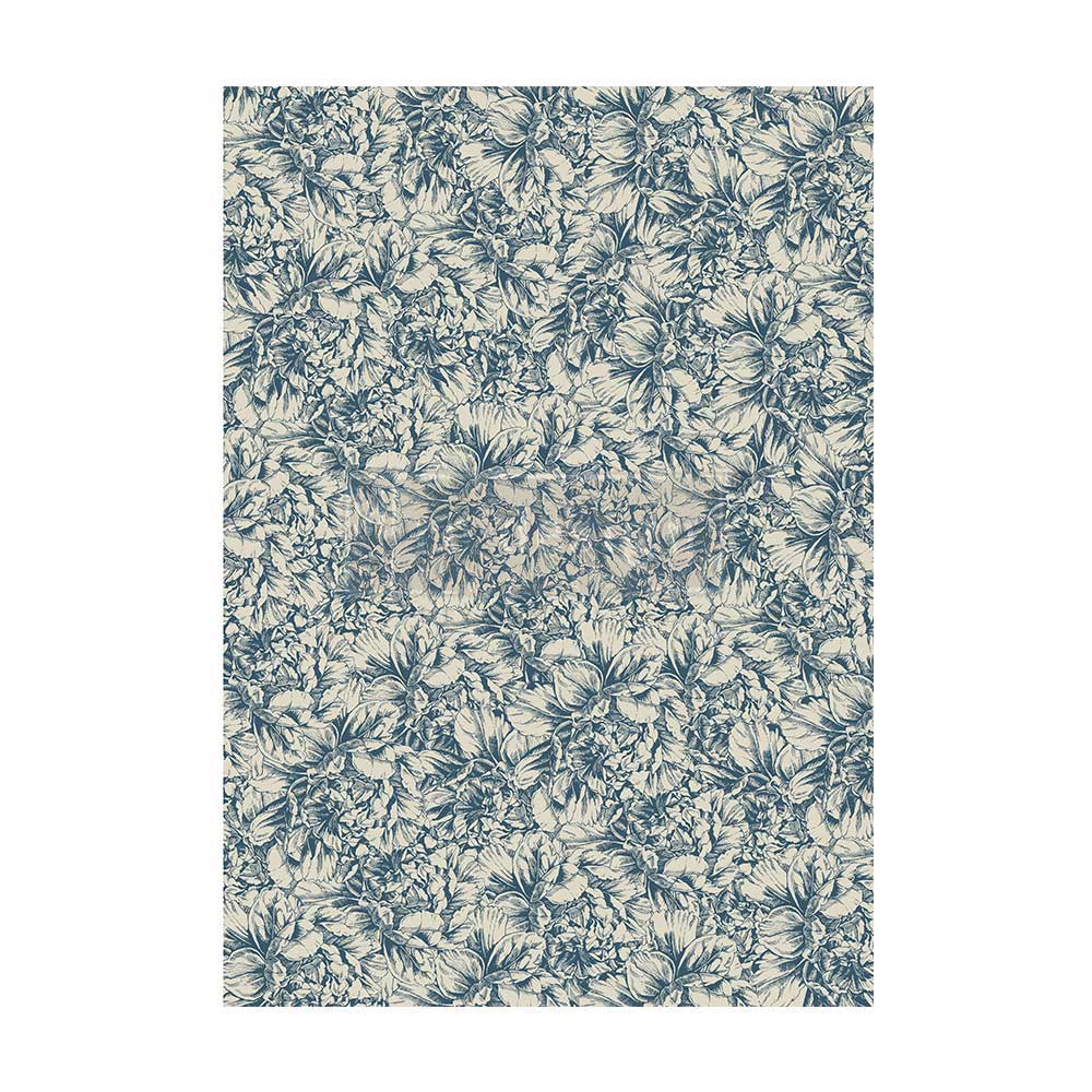Blue Wallpaper – A1 Decoupage Fiber Paper