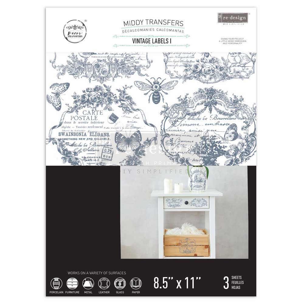 Vintage Labels I - Middy Transfer