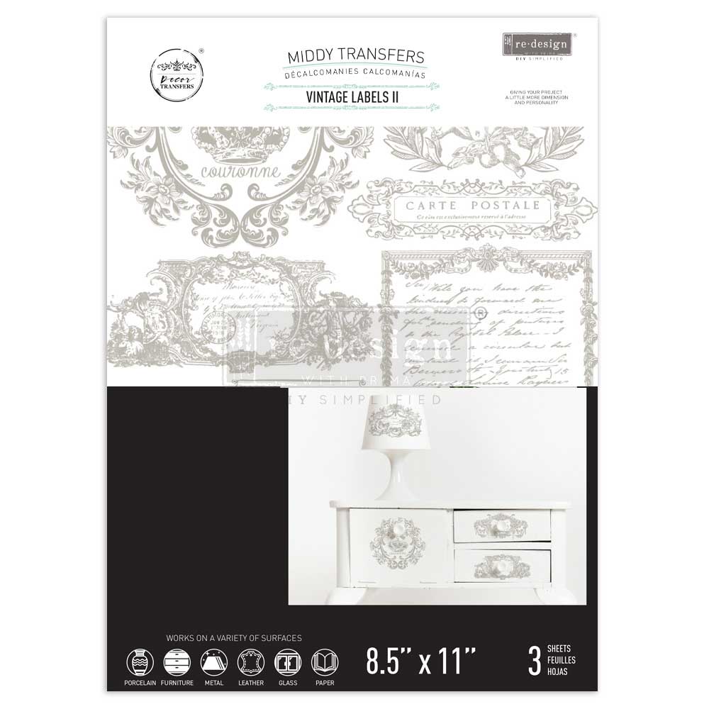 Vintage Labels II - Middy Transfer