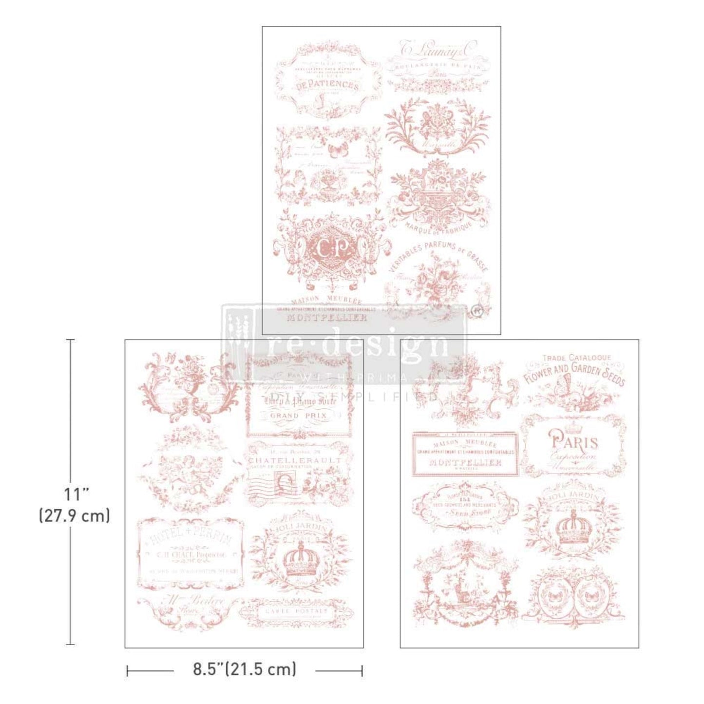 Vintage Labels III - Middy Transfer