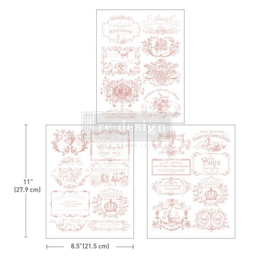 Vintage Labels III - Middy Transfer