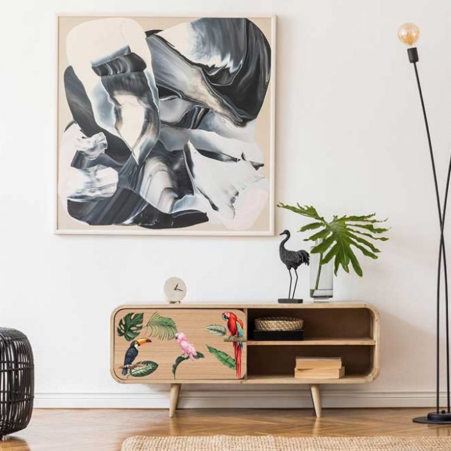 Tropical Birds - Rub-On Decor Mini-Transfer by Redesign with Prima!