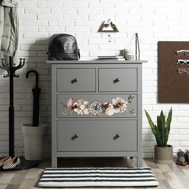 Natural Flora - Rub-On Decor Mini-Transfer by Redesign with Prima!