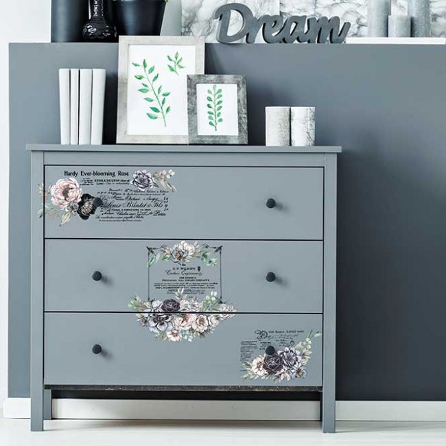 In the Meadows - Rub-On Decor Middy-Transfer by Redesign with Prima!