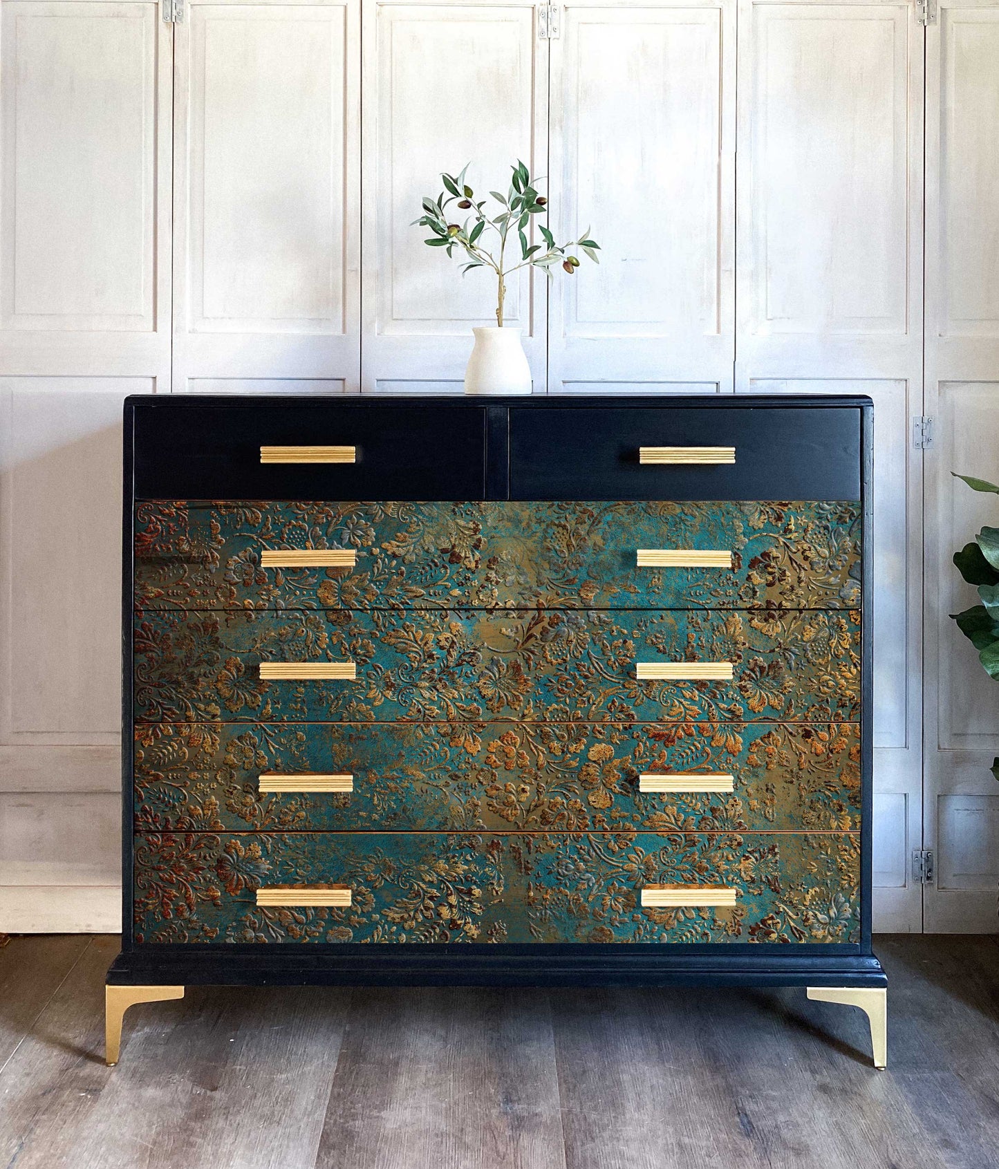 Aged Patina - A1 Decoupage Fiber Paper