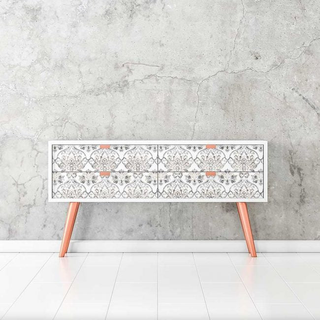 Antique Damask - Rub-On Decor Furniture Transfer by Redesign with Prima!