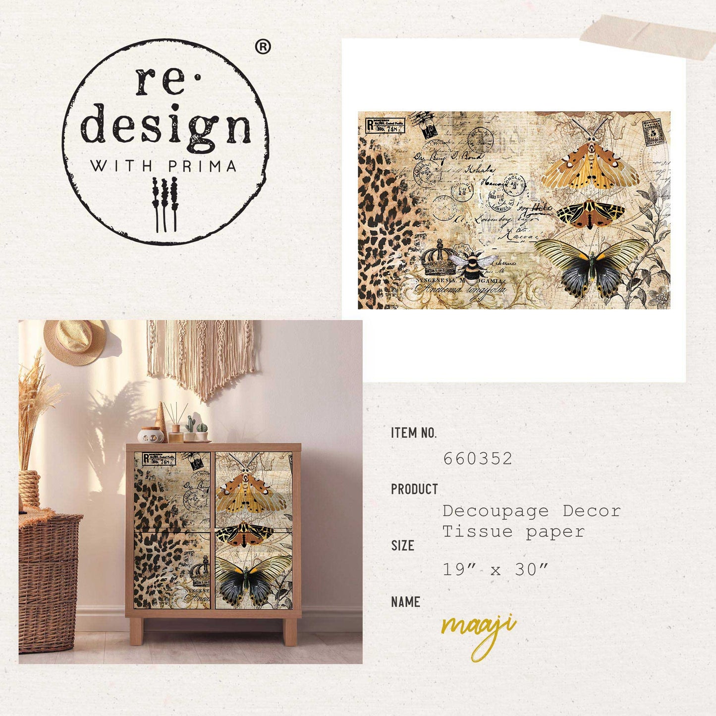 Maaji - Decoupage Paper