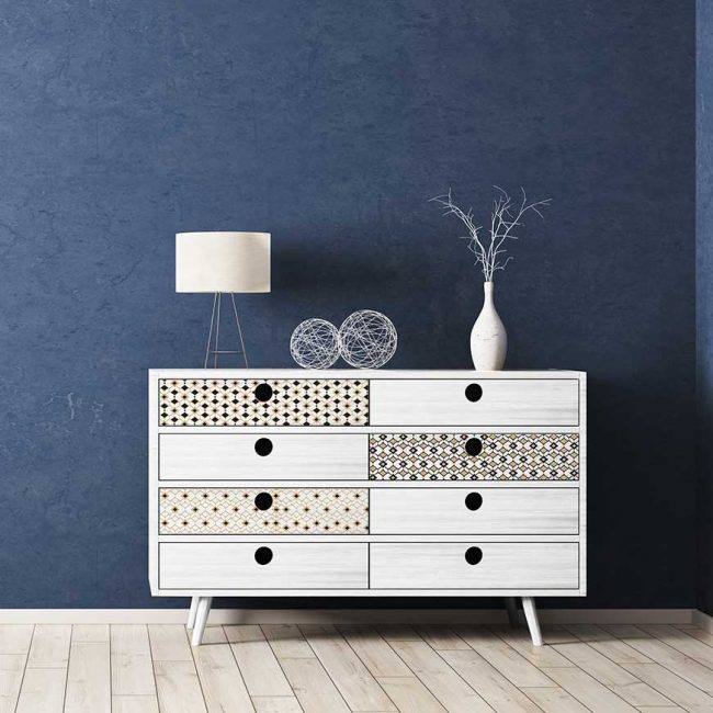 Moroccan Diamonds - Rub-On Decor Middy-Transfer by Redesign with Prima! New Release!