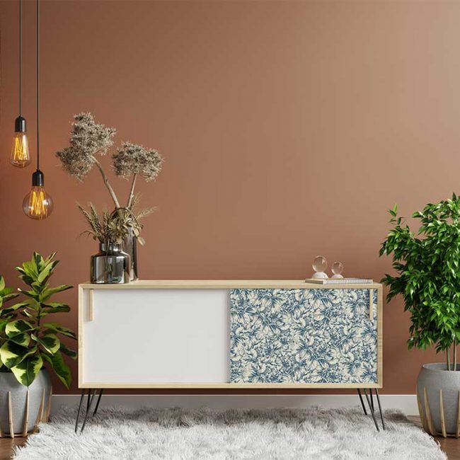 Blue Wallpaper – A1 Decoupage Fiber Paper