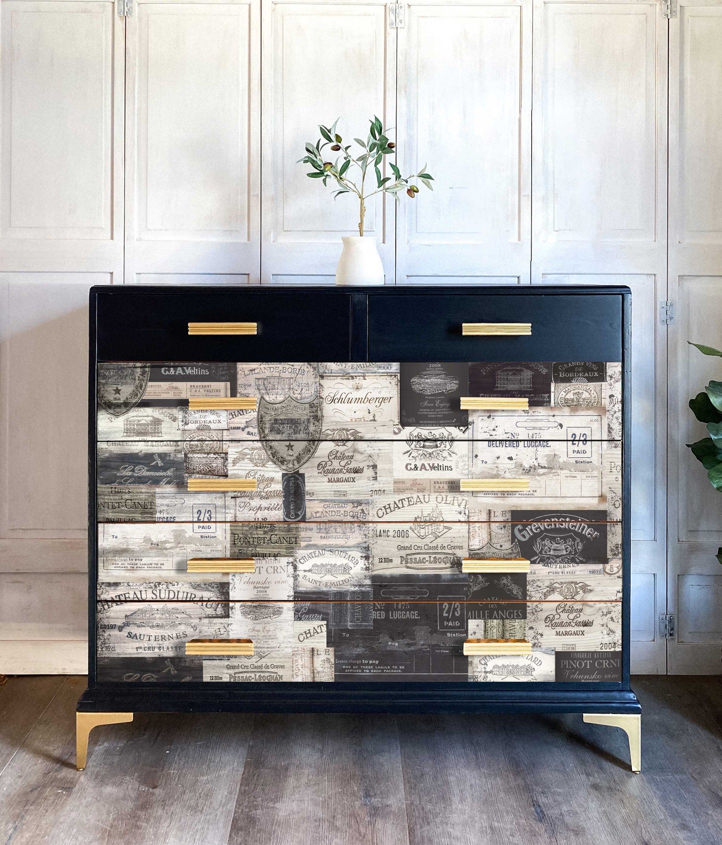 Antique Labels - A1 Decoupage Fiber Paper