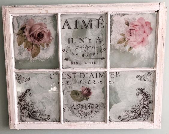 Dans La Vie - Rub-On Decal Furniture Transfer ReDesign by Prima!