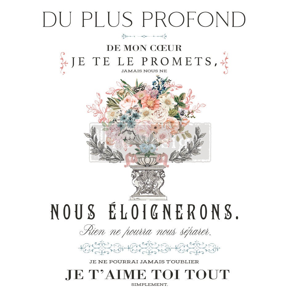 Royal Bouquet Furniture Transfer by Redesign with Prima