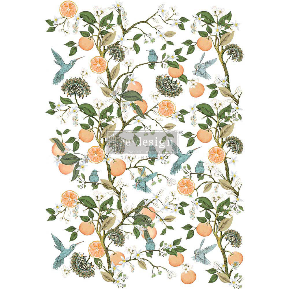 Orange Grove - Decal Transfer by Redesign with Prima!