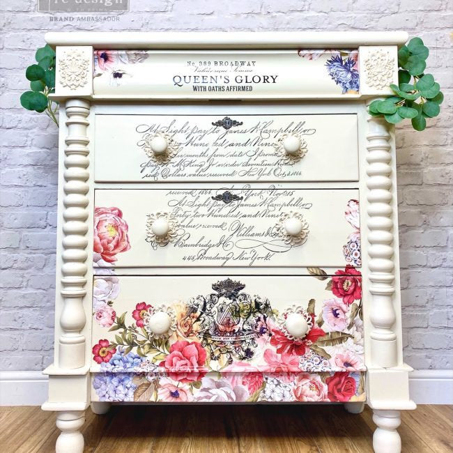 Parisian Letter Decor Transfer by Redesign with Prima