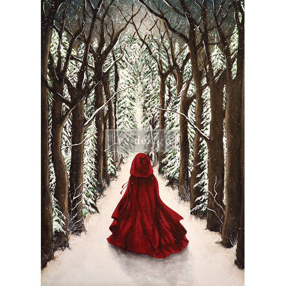 In Deep Forest - A1 Decoupage Paper