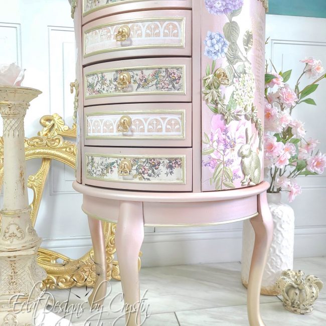 Morning Peonies - Rub-On Furniture Decal Mini-Transfer by Redesign with Prima!