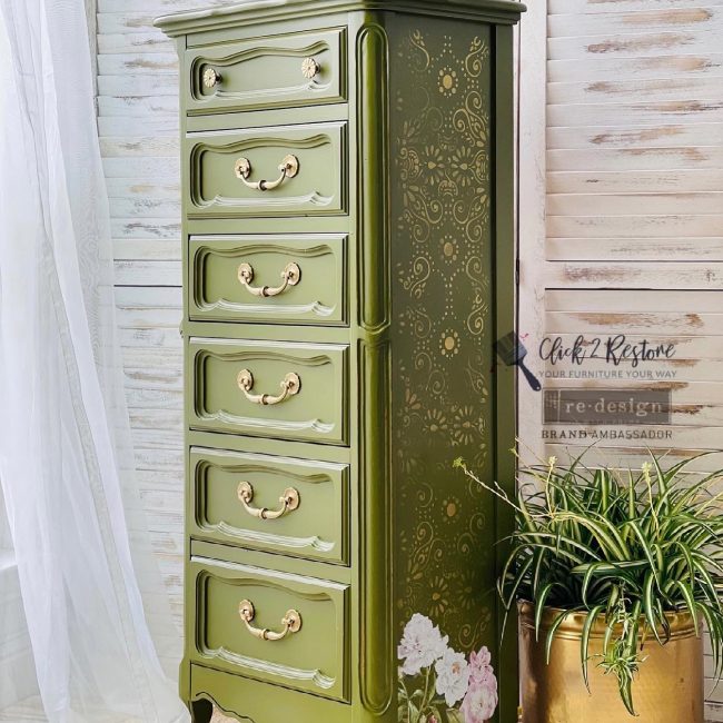 Morning Peonies - Rub-On Furniture Decal Mini-Transfer by Redesign with Prima!